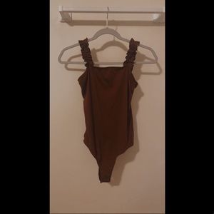 maroon bodysuit